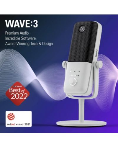 Microfon Elgato - Wave 3, alb - 5