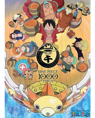 Mini poster GB eye Animation: One Piece - 1000 Logs Cheers - 1