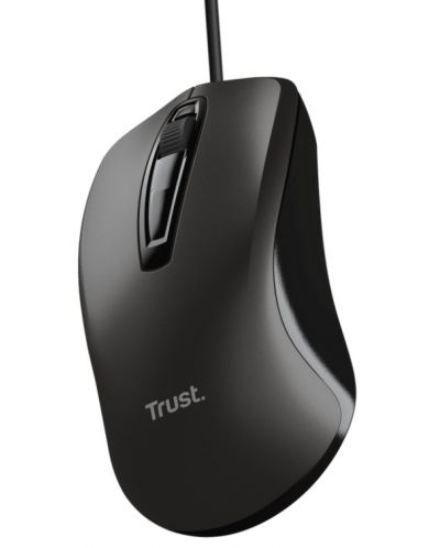Mouse Trust - Basics, optic, negru - 3