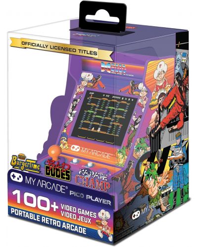 Consolă retro mini My Arcade - Data East 100+ Pico Player - 2