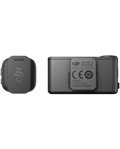 Microfon DJI - Mic 3, 1 TX + 1 RX, negru | Ozone.ro