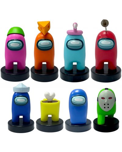 Mini figurina P.M.I. Games: Among Us - Crewmate, 3D Stampers (Series 2), gama larga  - 3