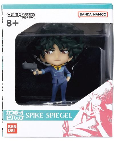 Figurină mini Bandai Animation: Cowboy Bebop - Spike Spiegel (Chibi Masters), 8 cm - 2