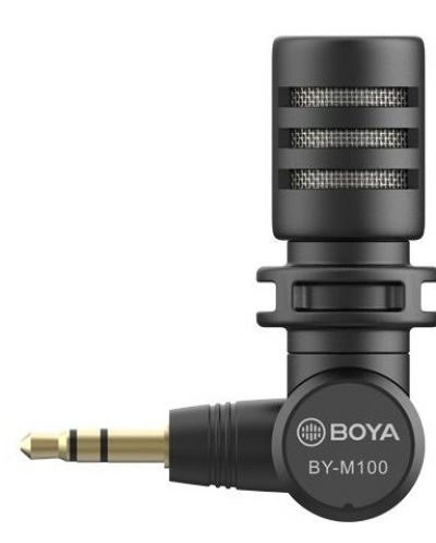 Microfon Boya - By M100, negru - 1
