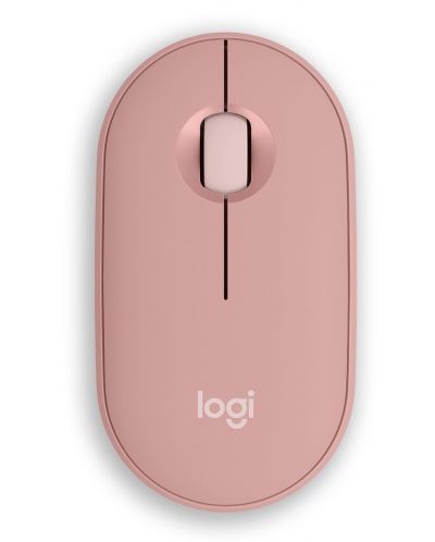 Mouse Logitech - Pebble Mouse 2 M350s, optic, fără fir, Rose - 1