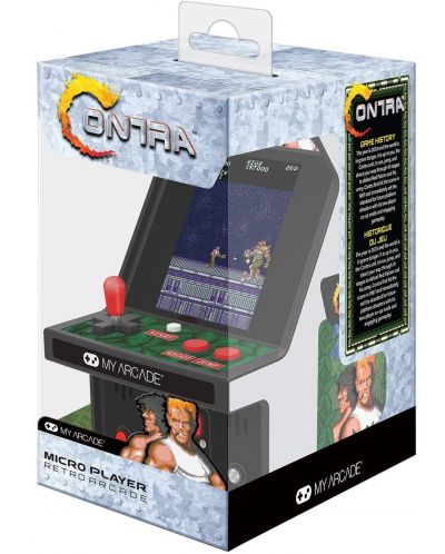 Consolă retro mini My Arcade - Contra Micro Player (Premium Edition) - 2
