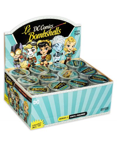 Mini figurina Cryptozoic DC comics: DC Bombshells - Lil Bombshells seria 2, sortiment - 2