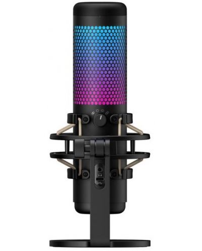 Microfon HyperX - QuadCast S, RGB, negru - 3