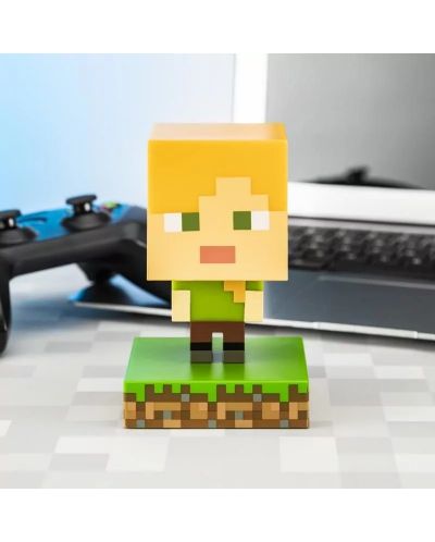 Mini lampa Paladone Minecraft - Alex - 3