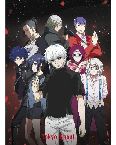 Mini poster GB eye Animation: Tokyo Ghoul - Group - 1
