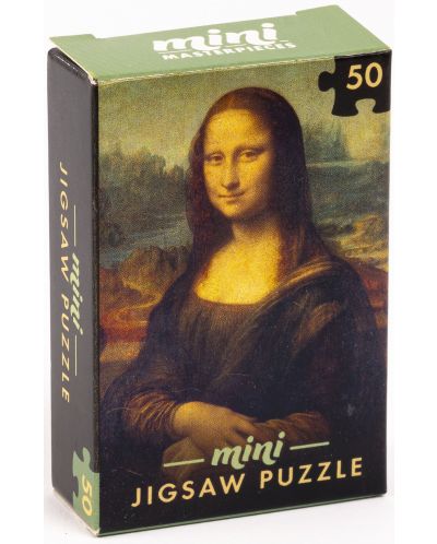 Mini puzzleProfessor Puzzle din 50 de piese - Mini capodopere, sortiment - 8