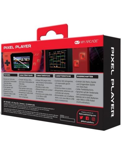 Consolă mini My Arcade - Data East 300+ Pixel Player - 3