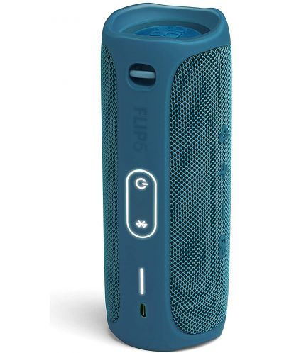Boxă portabilă JBL - Flip 5 Eco edition, albastră | Ozone.ro