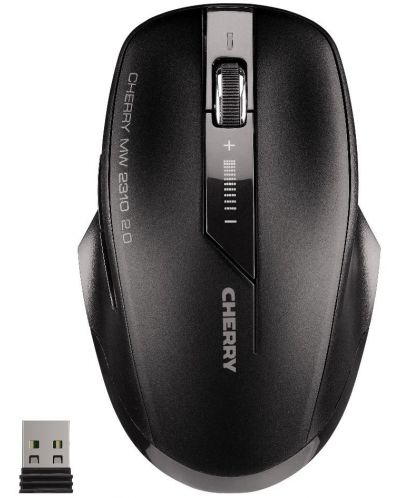 Mouse Cherry - MW 2310 2.0, optic, wireless, negru - 1