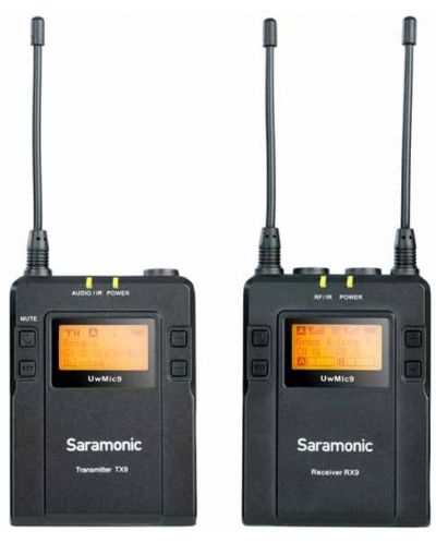 Microfon Saramonic - UwMic9 Kit1 UHF, wireless, negru	 - 1
