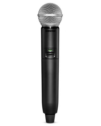 Microfon Shure - GLXD2+/SM58, fără fir, negru - 1