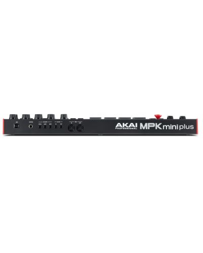 Controler MIDI Akai Professional - MPK Mini Plus, negru/roșu - 5