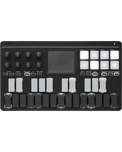 Controler MIDI Korg - nanoKEY ST, negru/gri - 1
