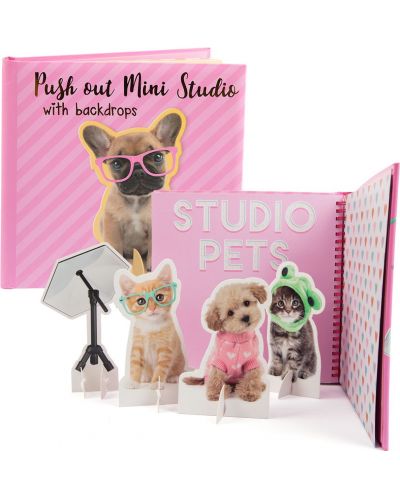 Mini Photo Studio Studio Studio Pets - Cu animale 3D - 3
