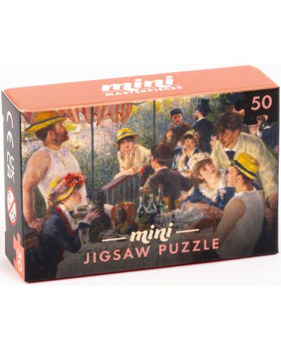 Mini puzzleProfessor Puzzle din 50 de piese - Mini capodopere, sortiment - 3