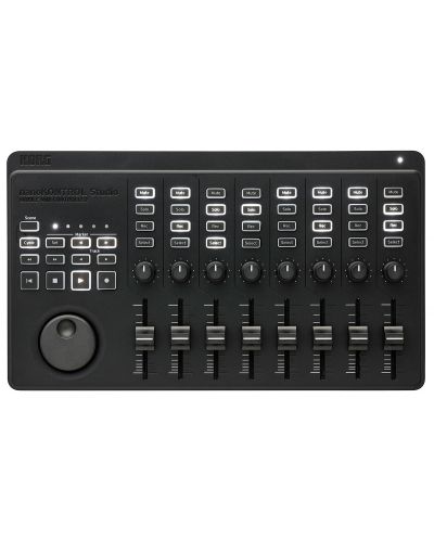 Controler MIDI Korg - nanoKONTROL ST, negru - 1