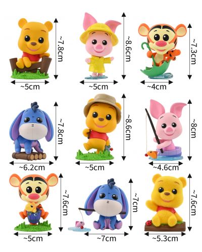 Mini-figurină Hot Toys Disney: Winnie The Pooh, Cosbi Series