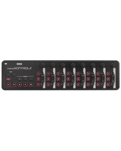 Controler MIDI Korg - nanoKONTROL2, negru - 1