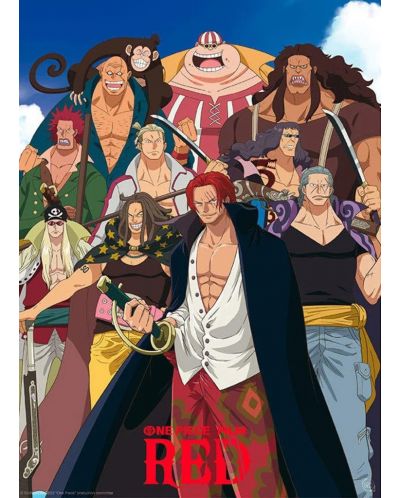 Mini poster GB eye Animation: One Piece - Pirații cu părul roșu - 1