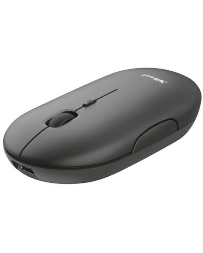 Mouse Trust - Puck, wireless, negru - 2