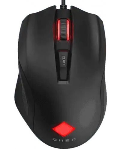 Mouse  HP - Omen Vector, optic, negru - 1