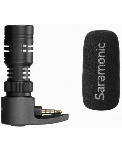 Microfon Saramonic - SmartMic Plus, wireless, negru - 1