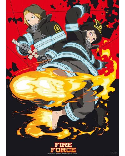 Mini poster GB eye Animation: Fire Force - Shinra & Arthur - 1