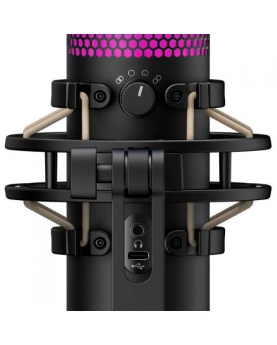 Microfon HyperX - QuadCast S, RGB, negru - 5