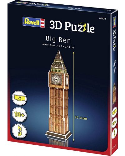 Mini Puzzle 3D Revell - Big Ben - 1
