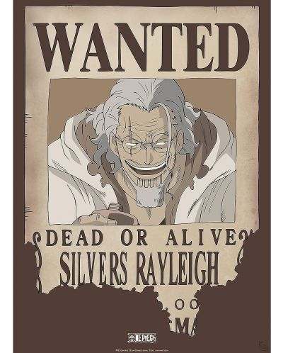 GB eye Animation Mini Poster: One Piece - Rayleigh Wanted Poster - 1
