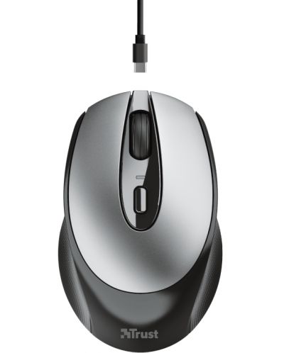 Mouse Trust - Zaya Wireless, optic, wireless, negru - 1
