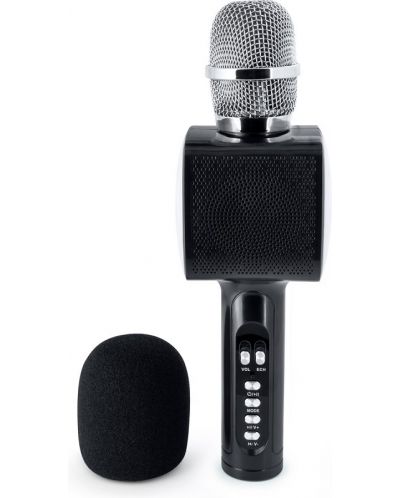 Microfon Big Ben- cu efecte, fără fir, negru - 2