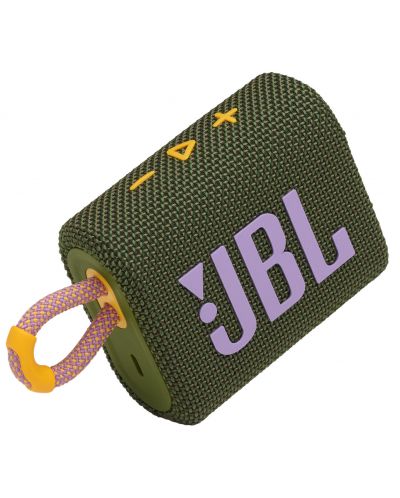 Mini boxa JBL - Go 3, verde - 1