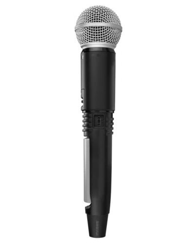 Microfon Shure - GLXD2+/SM58, fără fir, negru - 2