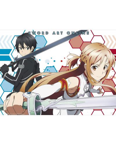 Mini poster GB eye Animation: Sword Art Online - Asuna & Kirito 2 - 1