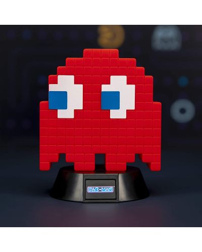 Mini lampa  Paladone Pac-Man - Blinky Icon - 3