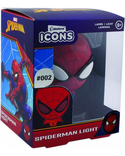Mini lampa Paladone - Spiderman Icon - 3