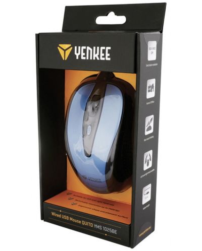 Mouse Yenkee - 1025BE, optic, albastru - 3