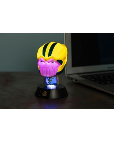 Mini lampa  Paladone Avengers Endgame - Thanos Icon - 3