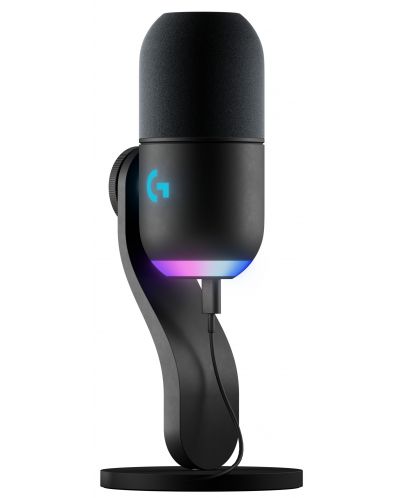 Microfon Logitech - Yeti GX, negru - 3