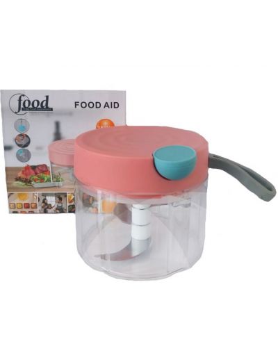 Mini tocător de legume Morello - Food Aid, manual, 380 ml - 1