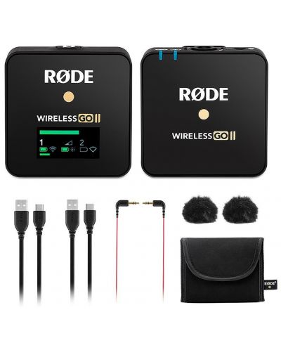 Microfon Rode - Wireless GO II Single, wireless, negru - 3