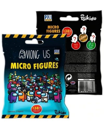 Mini figurine P.M.I Games: Among Us - Crewmates 2,5 cm (asortiment) - 5