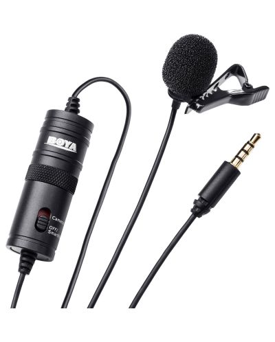Microfon Boya - BY-M1, negru - 1