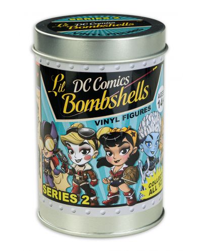 Mini figurina Cryptozoic DC comics: DC Bombshells - Lil Bombshells seria 2, sortiment - 3